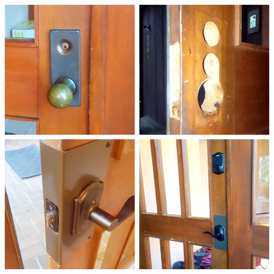 Replacing an Old Schlage Interconnected Lock
